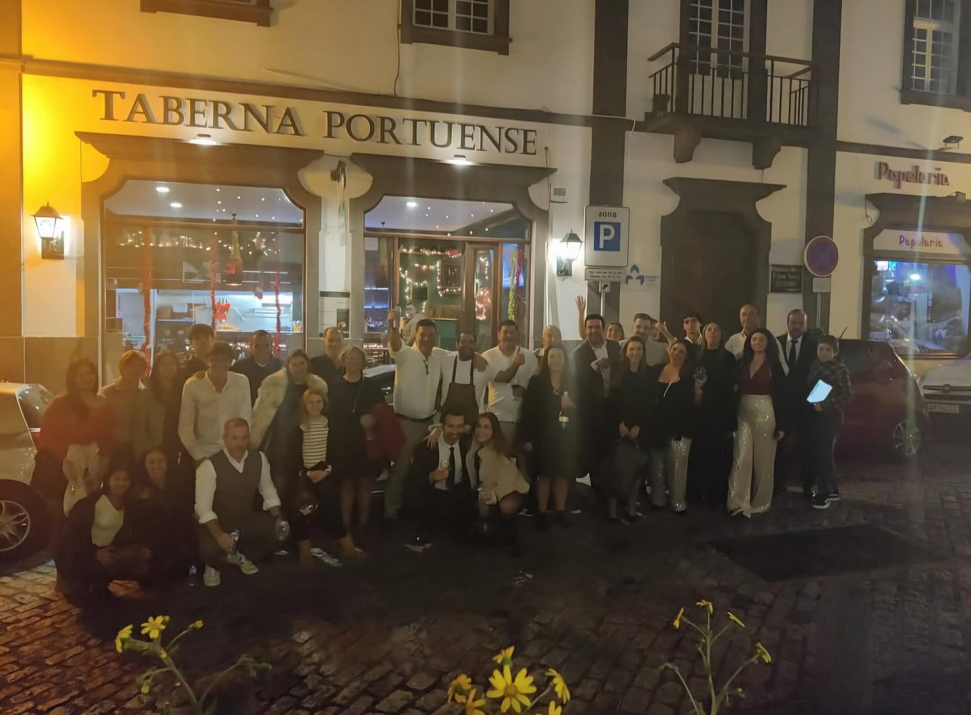Fachada da Taberna Portuense no Funchal